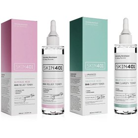 Resim Skin401 Leke Karşıtı ve Gözenek Sıkılaştırıcı İkili Tonik Set 