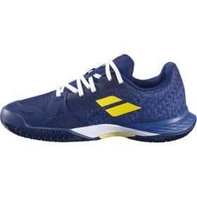 Resim Babolat Babolat Jet Mach 3 Junior Ac Boy Erkek Çocuk Tenis Ayakkabısı 17661 Çok Renkli 