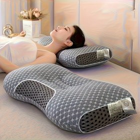 Resim 3D Üç Boyutlu Boyun Yastığı Tüm Mevsimler İçin Uygun, Çeşitli Renklerde Mevcut, Yıldız Otellerinin Aynı Stili, Boyun Omurlarını Korur, Uyku Yardımcısı, Yumuşak ve Hafif, Bej, Yüksek Esneklik, Kollaps Yapmayan, Hipoalerjenik, Evrensel, Mükemmel Hediye, Polar Yüzey, Elastik Yastık, Noel Hediyesi 