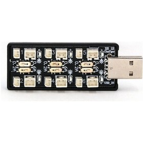 Resim 6 Kanal Usb 3.7v Lityum Pil Şarj Kartı 0.6a / 0.2a 2mm Ve 1.25mm Jst-ph Soket Rc Oyuncak 