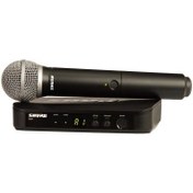 Resim Shure BLX24E/PG58 Kablosuz PG 58 Kapsül El Mikrofonu 