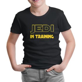 Resim Star Wars - Jedi in Training Siyah Çocuk Tshirt 