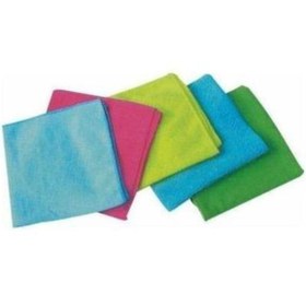 Resim FırsatVar Temizlik Bezi Seti Mikrofiber Oto Araç Yıkama Silme Temizleme Parlatma Bezi 5 Adet 