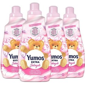 Resim Yumoş Extra Şakayık Çamaşır Yumuşatıcısı 4 x 1440 ML 