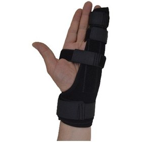 Resim Boksör Kırığı Ateli Sağ-sol Elde Kullanılır Çift Metal Destekli 