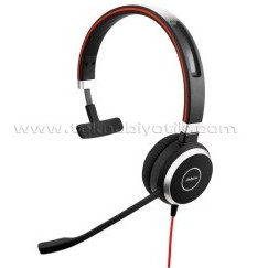 Resim Jabra Evolve 40 Duo USB Kablolu Çağrı Merkezi Kulaklığı (6399-829-209) 