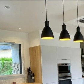 Resim Riolight Retro,vintage,rustik Siyah Üçlü Sıralı Masa Üstü 3xe27 S Siyah 