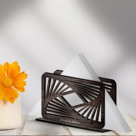 Resim BK Kişiye Özel Ahşap Peçetelik - 1 - 4 