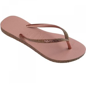 Resim Havaianas Slim Sparkle II FC Kadın Parmak Arası Terlik 4146937-3544 - Pembe / 41-42 