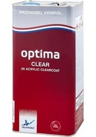 Resim Akzo Optima Akrilik Vernik 5l 