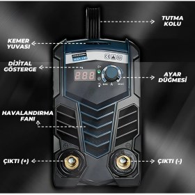 Resim Inverter Dijital Ekran MM200I Kaynak Makinası EEA128 
