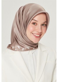 Resim Armine Özel Nostalji Serisi Twill İpek Eşarp Modelleri 8553D-86 