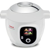 Resim TEFAL Cook4me Akıllı Çoklu Pişirici, Multicooker, Yüksek Basınçlı Pişirici, 150 Tarif, Cy851130 