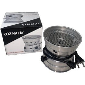 Resim FinDit Midi Elektrikli Nargile Köz Ocağı Rezistanslı Köz Yakma Makinası Közmatik 