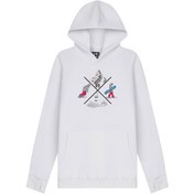 Resim ZERO ONE FIVE UNISEX SWEATSHIRT HDUO85CWHBL Beyaz 