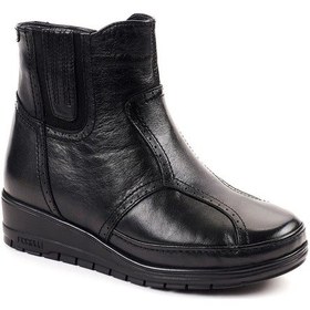 Resim Forelli 25157 Kadın Comfort Bot - Siyah 