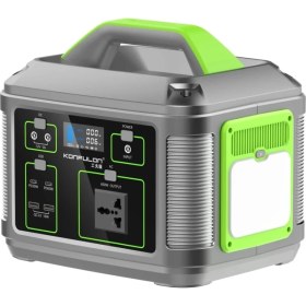 Resim Konfulon CN05 Powerbank 600W 128.000 Mah Kamp Şarj 60W Pd - Siyah 