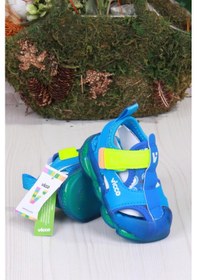 Resim Vicco 332.e25y.217 Live Saks Mavi İlk Adım Işıklı Erkek Çocuk Sandalet Çok Renkli 