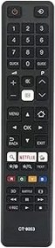 Resim VINABTY CT-8053 CT8053 Toshiba ULTRA HD 4K TV 65U663 32L3763DA 43L3733DG 43U6763DA 49L3763DG 49U5766DA 49V6763DA 55V6763DA için Uzaktan Kumanda 65U67. 63DA 75U6763DG 49U6763DG 