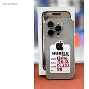 Resim Apple iPhone 15 Pro İkinci El TR | 128 GB | Natürel Titanyum İkinci El 08.02.2026 GARANTİ PİL 88 HATASIZ TEMİZ TAKSİT VE TAKAS