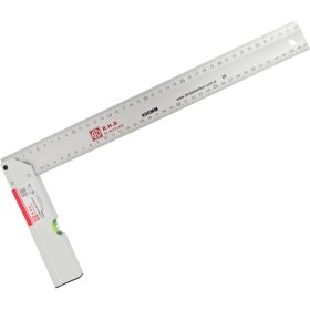 Resim Fixonic B.h.d BHD00198 400MM/40CM Alüminyum L Marangoz Gönye/su Terazili 