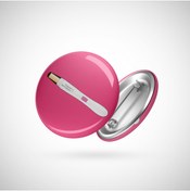 Resim Fizello Pregnancy Test Rozet 