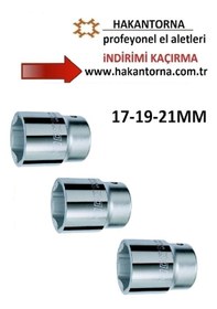 Resim Ht- Rico 3/4 6 Köşe Lokma Ağır Lokma Takımı 17-19-21mm 