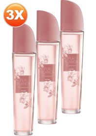 Resim AVON Pur Blanca Essence Kadın Parfüm Edt 50 Ml. Üçlü Set 