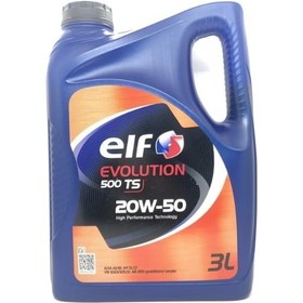 Resim Elf Evolution 500 TS 20W-50 Yüksek Performans Motor Yağı 3 L 