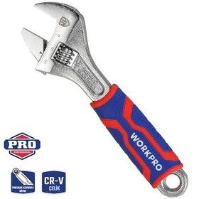Resim Workpro Wp272010 150mm Cr-v Profesyonel Kurbağacık Anahtar 