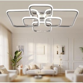 Resim Tt500-6-kr Tt Ayd. Krom Kaplama Sarı Işık 6 Lı Led Avize Krom 