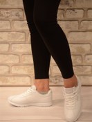 Resim Jump KADIN JUMP BEYAZ BURNU PARÇALI SNEAKER SPOR AYAKKABI 22211 