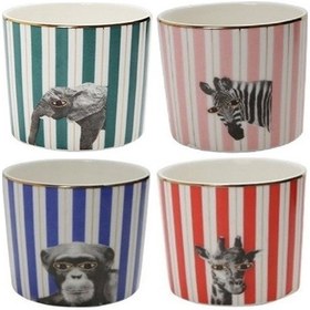 Resim Porland Wild Life 4'Lü Bardak Takımı 230Cc 