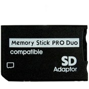 Resim Bs Psp Memory Stick Tek Kart Tutucu Mikro Sd/tf Kartı - Ms Adaptörü Ms Adaptörü 