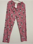 Resim Biricik İç Giyim Tavşan Desenli Süet Kışlık Pijama Tek Alt 
