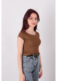 Resim Busem S0015601 Kadın Bluz Koyu Hardal 