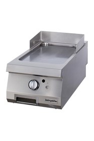 Resim ÖZTİRYAKİLER OGG 4070 Düz Grill Plate, 40x70x30 cm, Sert Krom Kaplı, Gazlı 