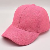 Resim Külah Kadın Jüt Beyzbol Şapka Doğal Hasır Güneş Koruyucu Spor Kep 