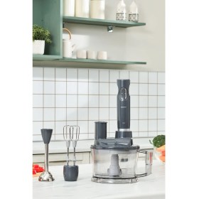 Resim Functionall 2843H 5 Fonksiyonlu Mutfak Robotu Antrasit 1700 W 