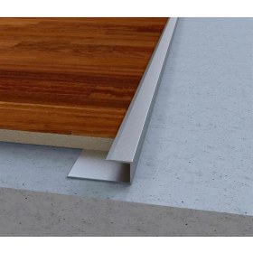 Resim Nalbur Bakkal Alüminyum Laminant Parke Bitim Profili 8mm Boy Seçiniz 