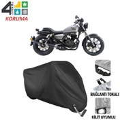 Resim RKS K-Light 202 Motosiklet Brandası ( Kilit Uyumlu - Siyah 