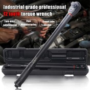 Resim 1/2", 3/8", 1/4" Kare Sürücü Tork Anahtarı - İki Yönlü Mandrenli, Otomotiv ve Endüstriyel Kullanım için Ağır Hizmet Tipi Yapı, Mekanikler & DIY Projeler, Bisiklet Bakımı İçin İdeal, Dayanıklı Tasarım, Sağlam Yapı, El Aleti, Ev Tamiri 