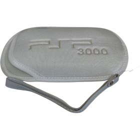 Resim YUES PSP 2000/3000 Uyumlu Soft Taşıma Çantası & Kılıf (Beyaz) – Bileklikli, Hafif ve Koruyucu 