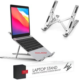 Resim Ucuzcu Market Laptop - Tablet Standı (Metal + Ayarlanabilir) 