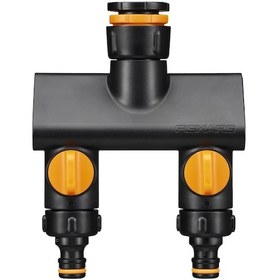 Resim Fiskars 1070577 İkiz Musluk Bağlantı Aparatı 21mm/26,5mm/33,3mm 26.5 x 33.3 MM 