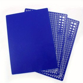 Resim PP Kesme Matı İş Bankı Yama Kesme Ped Dikiş El Kitabı DIY Bıçak Oyma Suni Deri Kesici Tahta Tek Taraflı Astar 