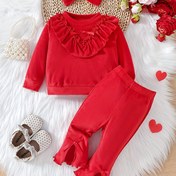 Resim Şık Kapüşonlu ve Yırtmaçlı Pantolon Takımı - Ücretsiz Saç Aksesuarıyla, Çok Amaçlı Günlük Stil, Dış Mekan İçin Mükemmel, Rahat Kumaş, Dayanıklı Giysi, İki Parça Takım 