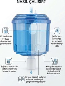 Resim Sebil Aparatı 10 Litre Hazneli Polikarbon 