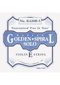 Resim Daddario K420b5 Keman Tek Tel Kaplan, 5-telli Ekleme 