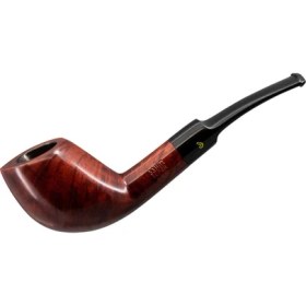 Resim Şahin Üç Yıldız 610 9mm. Filtreli Ebonit Saplı Pipo 